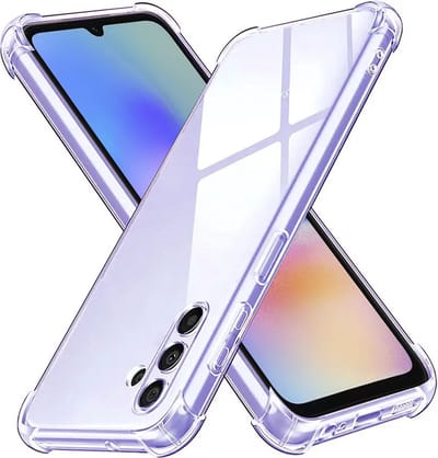 Hoesje geschikt voor Samsung Galaxy A05s - Techsuit Shockproof Silicone Back Cover - Transparant