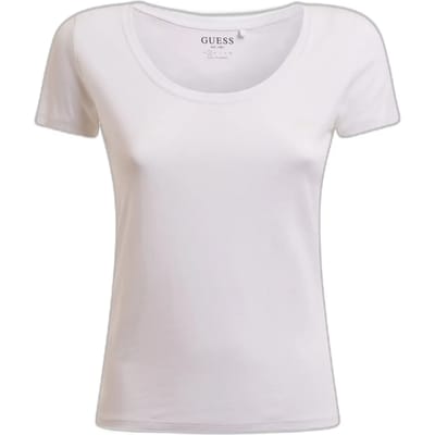 Dames-T-shirt Guess Logo Scoop