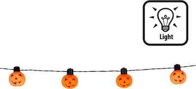 Boland - LED lichtsnoer Pompoen - Horror - Horror