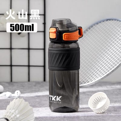 TKK 17 20oz Sportflessen met Rietje Duurzame BPA-vrije Tritan Flessen Lekvrije Waterflessen voor School Fitness Gym Buiten 500-600ml