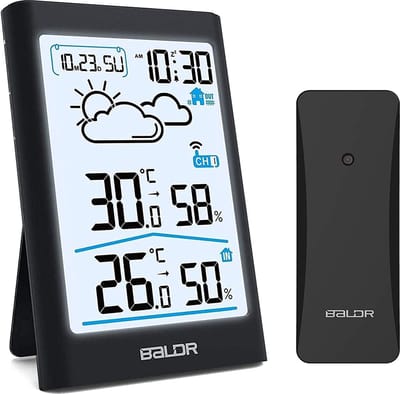 Kamerthermometer - Digitale Thermometer – Vochtigheidsmeter - Binnenthermometer