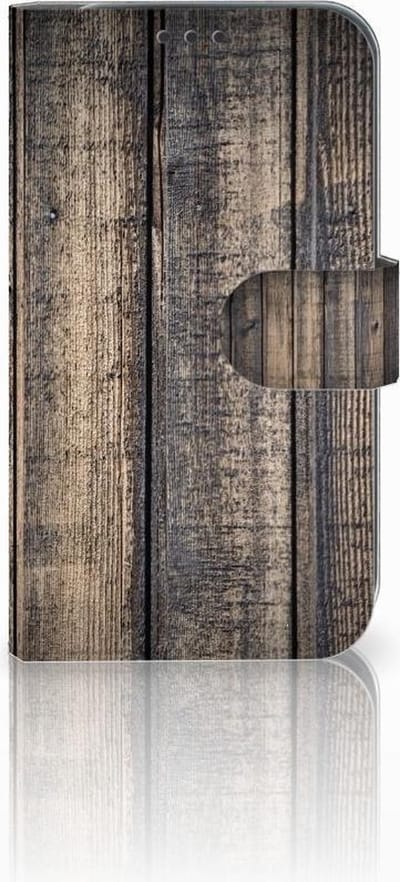 Samsung Galaxy Xcover 4 | Xcover 4s Book Style Case Steigerhout