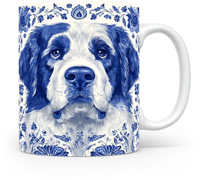 Mok Pyreneese berghond Beker voor koffie of tas voor thee, cadeau voor dierenliefhebbers, moeder, vader, collega, vriend, vriendin, kantoor, opa, oma, hond, kerst, sinterklaas, verjaardag