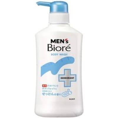 Kao - Men's Biore Medicated Deodorant Body Wash Clean Soap 420ml