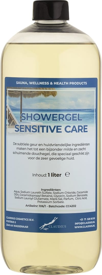 Douchegel Sensitive Care 1 Liter - Showergel