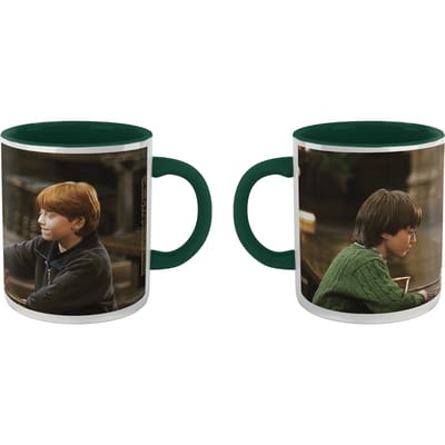 Harry Potter Harry And Ron - Playing Chess Mug - Green