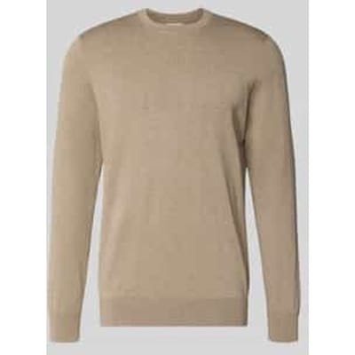 Profuomo Pullover Luxury Beige - Maat L - Heren