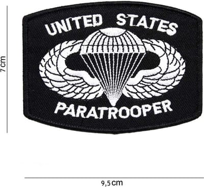 Embleem stof US Paratrooper