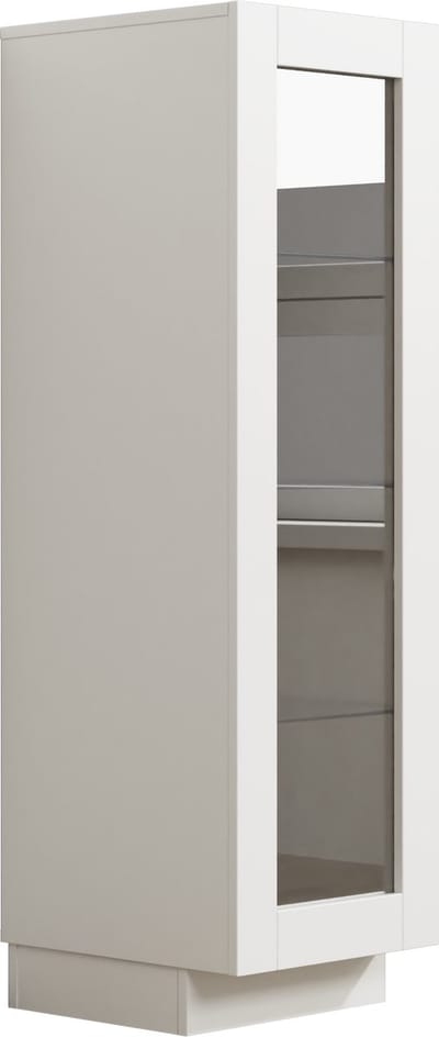 VDD - Vitrinekast - Vitrinekast met glas - Display Kast - Vitrine wit