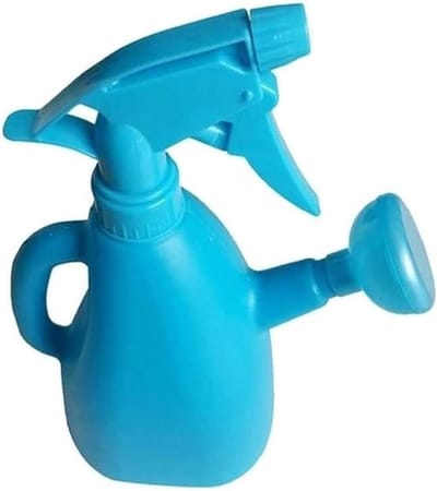 Gieter en Spuitfles - Bloemen gieter Tuinfles - Planten water geven - Tweeërlei gebruik - 085 liter - Blauw