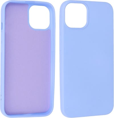 Fashion Backcover Telefoonhoesje - Color Hoesje - Geschikt voor iPhone 15 - Paars