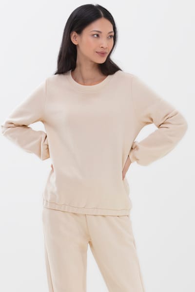 Mey Sweater Kia Dames 17473 337 sand XS