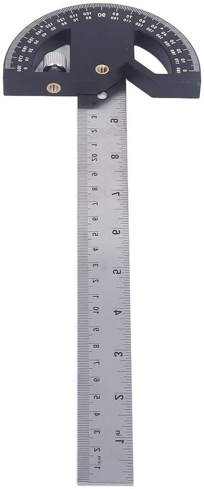 Veelzijdige Hoekmeter voor Nauwkeurige Hoekmetingen - Duurzaam en Gebruiksvriendelijk - 12 Inch ABS Ontwerp