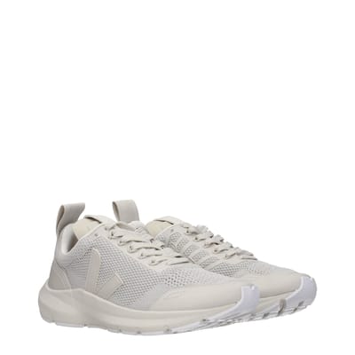 Veja Grijze Textielen Sport Sneakers