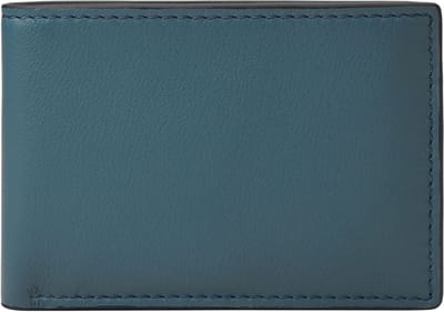 FOSSIL Portemonnee Steven FPW Bifold Wallet Pacific Lichtblauw