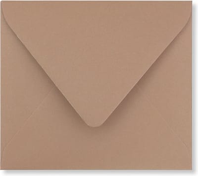 Envelop 12,5 x 14 Bruin, 60 stuks
