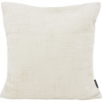 NOVÉE Chenille stripe crème | 45 x 45 cm | kussenhoes | polyester