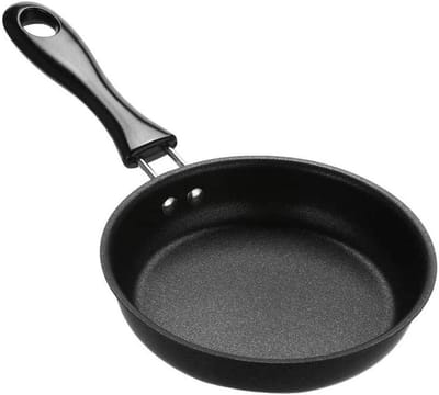 Black Pan - Nit -stick frituren Pan IJzeren Bray Pan Home Keukengereedschap Accessoires Portable Kleine koekenpan Octopus feet