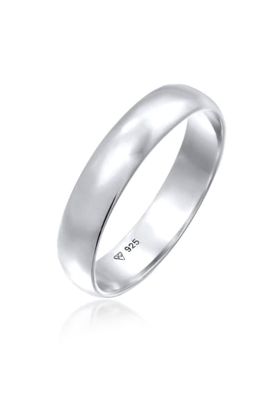 Elli - Ring - Dames Band Eenvoudig Klassiek in 925 Sterling Zilver - Dames
