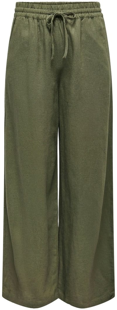ONLY- JDYSAY HW LINEN WIDE PANT WVN NOOS - Heren - Broek