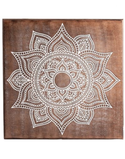 Wanddecoratie Mandala energieplaat klein