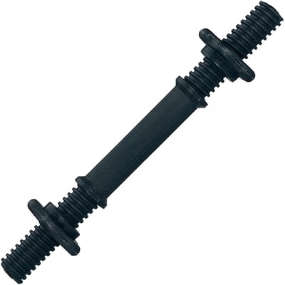 Tunturi ABS Halterstang - Dumbbell Stang - Schroefsluiting - Incl. gratis fitness app