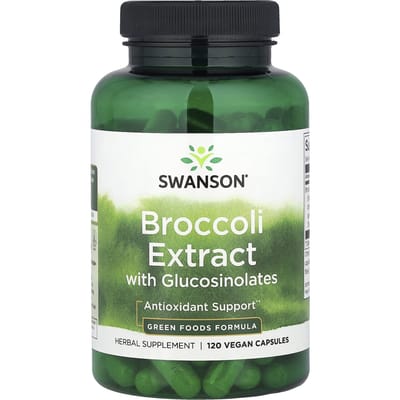 Broccoli Extract met Glucosinolaten, Vegan Capsules, 120 (600 mg per capsule)