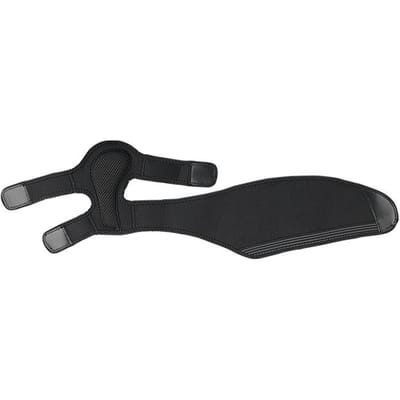 Attelle de pied tombant réglable avec support de voûte plantaire Chevillère pour la marche Soulagement des blessures de la moelle épinière Utilisation en rééducation black