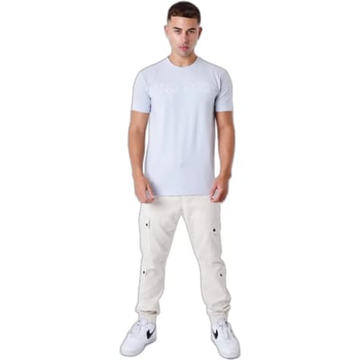 Basic t-shirt met geborduurd logo Project X Paris