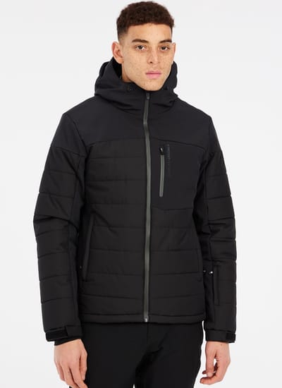 Protest Prtmount24 – Skijas Heren – Waterafstotende afwerking – Winterjas – Waterkolom 20K – True Black