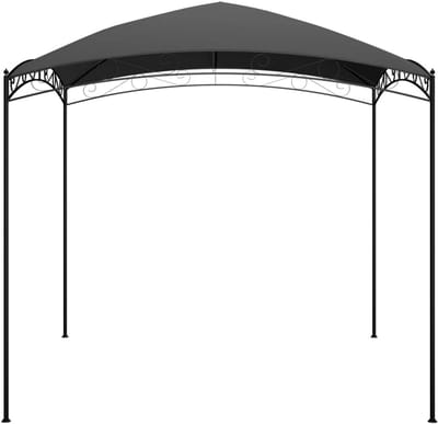 Paviljoen - Beschermtent - Buitenfeesten organiseren - PA-gecoat dak - 3 x 3 meter - Antraciet