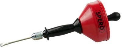 FeramoTools 6mm veer Afvoerontstopper  – Kunststof  max. 50mm afvoeren - veeronstopper