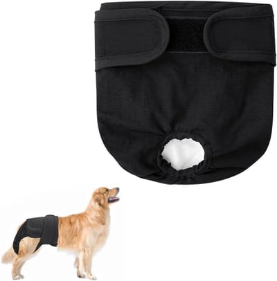 Herbruikbare Hondenluiers - Absorberende Wasbare Luiers voor Teven, Sanitaire Onderbroeken voor Puppy’s, Ideaal voor de Dracht en Loopse Periodes