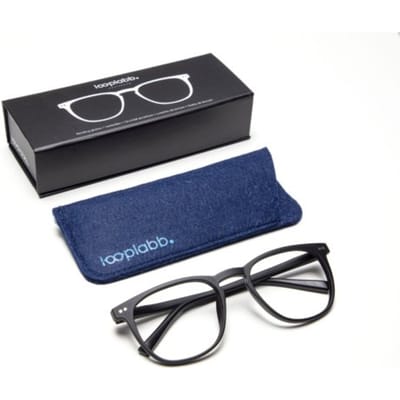 Looplabb leesbril sterkte +1,00 model the george zwart