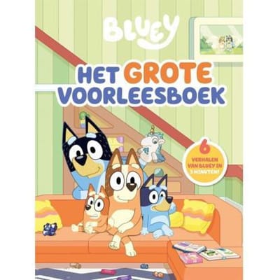 BLUEY - Het grote voorleesboek Voorleesboeken Baby- en peuterboeken