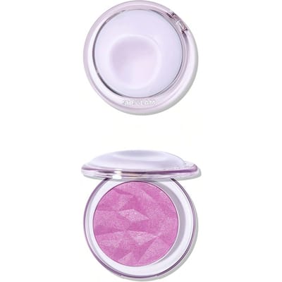 Crystal Intentions High Vibration Blush Highlighter-Amethyst Blush + Highlighter 2-In-1 Merk Beauty Cosmetica Make-Up Voor Vrouwen En Meisjes