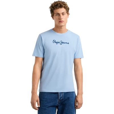 Pepe Jeans Eggo T-shirt Met Korte Mouwen Blauw S Man