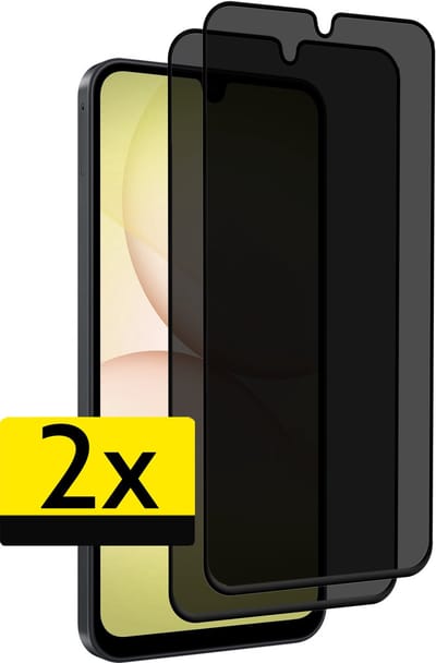 Screenprotector - Geschikt voor Samsung Galaxy A17/A18 - 2 Stuks - Privacy Filter - Beschermglas - Gehard Glas - Tempered Glass - Screen Protector