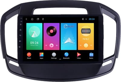 BG4U - Navigatie radio Opel Insignia 2013-2017, Android OS, Apple Carplay, 9 inch scherm, Canbus, GPS, Wifi, OBD2, Bluetooth, 3G/4G