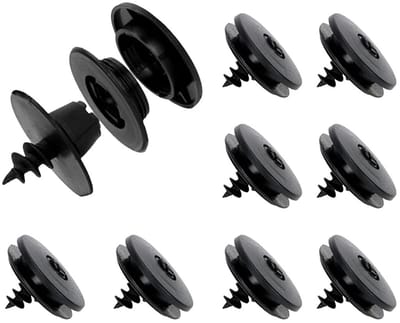 Dailygoods- Vloermatten Universele Bevestiging - 8 Stuks - Anti-slip Technologie - Duurzame Clips - Eenvoudige Montage - Nauwkeurige Maat 35,8 mm - Autovloermatten