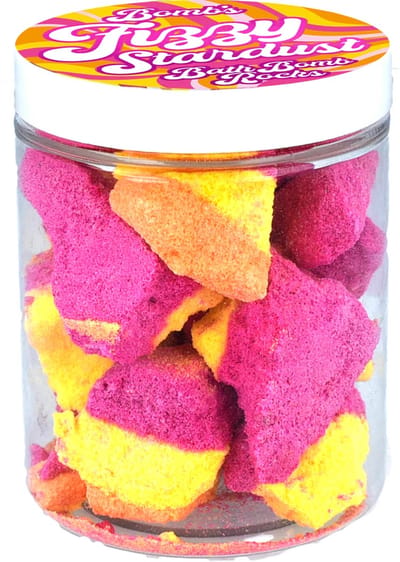 Fizzy Stardust Bath Rocks