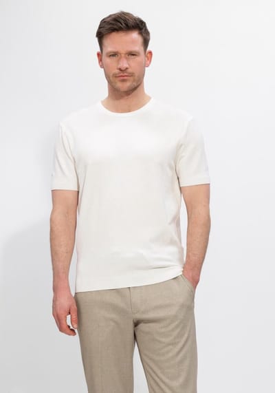 Blue Industry Luxe knitted t-shirt |