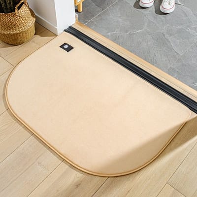Badkamer Antislip Mat Absorberende Badkamermat Verdikt Effen Kleur Pluis Huishoudelijke Voetmat Badkamer Tapijt Entree 40*60CM