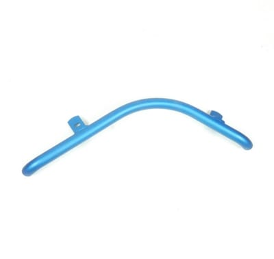 Tube Protection bas caisse D pour scooter Peugeot 50 Metal X 749606BH Bleu Neuf