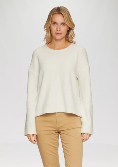 s.Oliver  Pullover Offwhite Größe: 42 | Pullover Outlet | Damen | Weiß