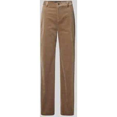 Flared cut corduroy broek met steek- en achterzakken, model 'KADEN'