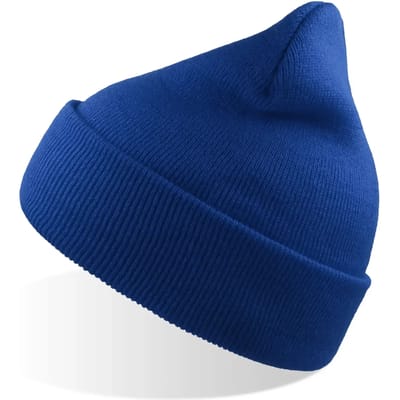 Atlantis Headwear - Wind Beanie Recycled - Royal - One Size
