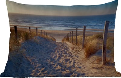 Buitenkussens - Tuin - Zand - Strand - Duin - Zee - Zomer - 50x30 cm