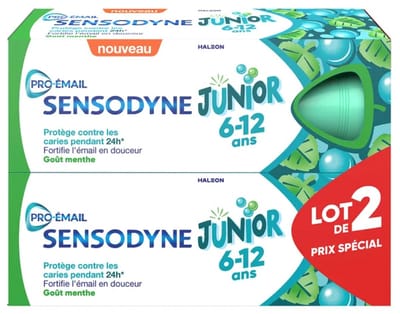 Sensodyne Junior Tandpasta Set van 2 x 50 ml