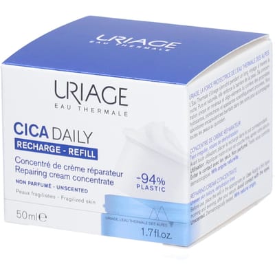 Uriage CICA Daily Geconcentreerde Herstellende Crème Navulverpakking 50